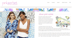 Desktop Screenshot of pinksorbetsc.com
